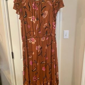 Universal Thread ruffled maxi dress.